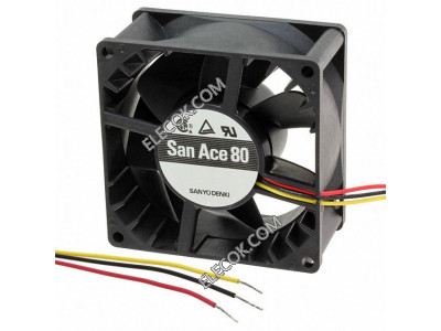 Sanyo 9S0812L4011 12V 0,05A 3wires Chłodzenie Fan Replacement 