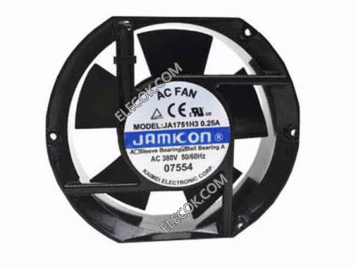 JAMICON JA1751H3 380V 0.15A 2 전선 냉각 팬 