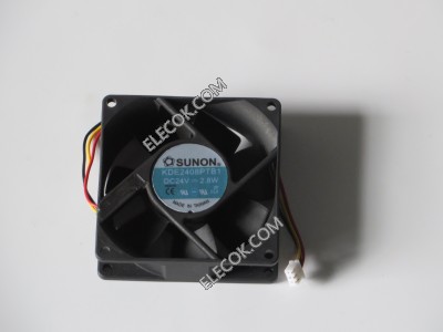 SUNON KDE2408PTB1 24V 2.8W 3 wires Cooling Fan