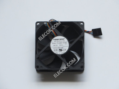 FOXCONN PVA080G12H-P01 12V 0.60A 4 fili ventilatore 
