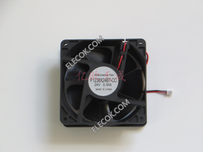 NONOISE F1238X24BT-CC 24V 0.50A 2wires Cooling Fan replacement 