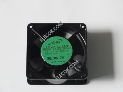 ADDA AA1281UX-AT-LF AC Fans 120x38mm 110-120VAC Ultra Hi Sp Hypro Br