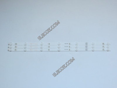 Element/Proscan 303GC315034 GC315D07-ZC14F-06 LED Backlight Strips-3 Strips, substitute 
