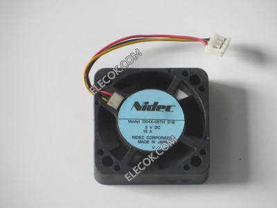 Nidec D04X-05TH 21B 5V 0.16A 3wires cooling fan