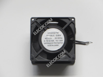 FP-108JC S3BW 115V 0.16/0.14A 16/14W 2wires cooling fan, replacement