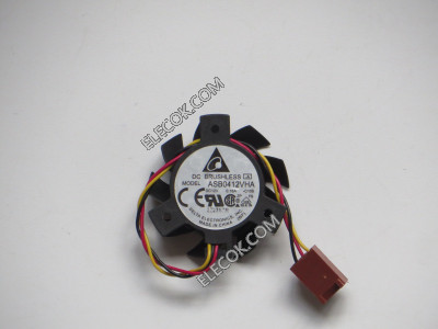 DELTA ASB0412VHA-A 12V  0.16A 3wires Cooling Fan