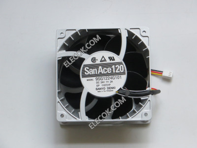 Sanyo 9SG1224G101 24V 2A 3 câbler Ventilateur 