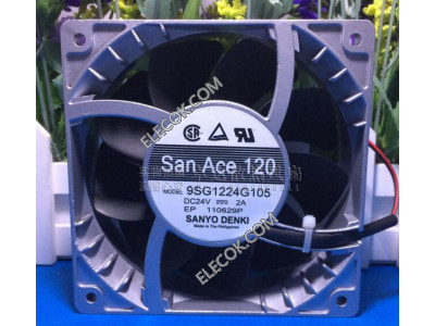 Sanyo 9SG1224G105 24V 2A 3 câbler ventilateur 
