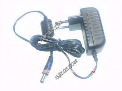 Ktec KSAA0500100W1EU AC Adapter 5V-12V 5V 1A, 5.5/2.1mm, EU 2P Plug,Used