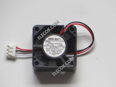 NMB 1204KL-04W-B39 12V 0,09A 1,08W 3wires Cooling Fan 
