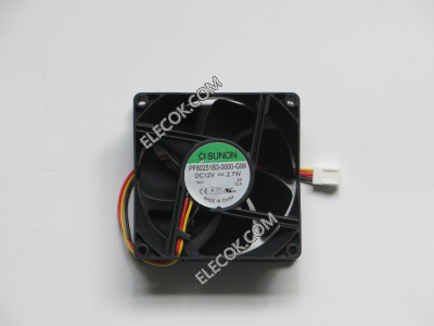 SUNON PF80251B3-0000-G99 12V 2,7W 3 ledninger Cooling Fan 