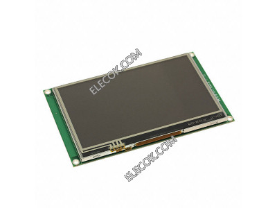 UEZGUI-1788-43WQS-BA Future Designs Inc. Resistive Graphic LCD Display Modul Transmissive Red Green Blue (RGB) TFT - Farve I²C SPI 4,3" (109.22mm) 480 x 272 