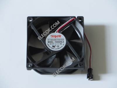 TONON TD9025LS 12V 0.16A 2wires cooling fan 