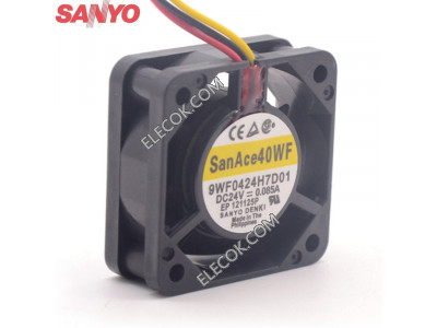 Sanyo 9WF0424H7D01 24V Ventilateur 