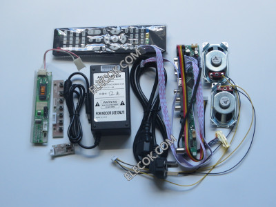 Driver Board for LCD SHARP LQ150X1LHC3 B with VGA, HDMI, TV, USB and AV function