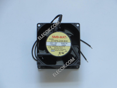 NMB 3115PS-23W-B30 8038 230V  50/60HZ  10/8W   AC 2wires cooling fan
