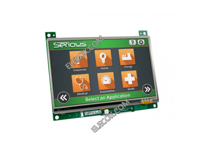 SIM535-A03-R55ALL-01 Serious 통합 LCD 기준 치수 7.0" 800X480X24BPP TF 디스플레이 패널 