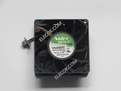 Nidec VA450DC V35633-94 12V 2,75A 4 cable Enfriamiento Ventilador 