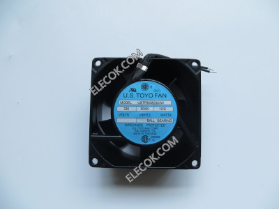 U.S.TOYO VENTILADOR USTF80382303W 230V 10/8W 2 cable Enfriamiento Ventilador 