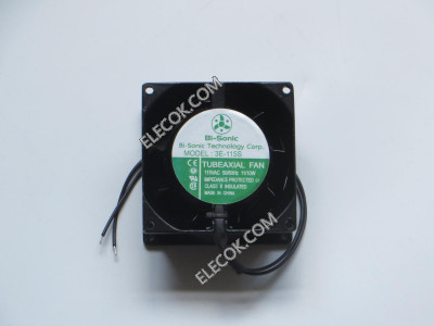Bi-Sonic 3E-115S 115V 11/10W 2 Cable Enfriamiento Ventilador 