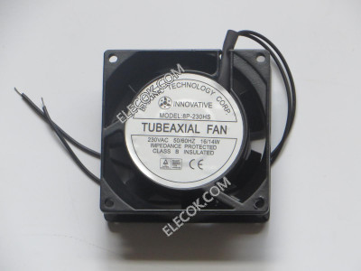 Bi-Sonic 8P-230HS 230V 50/60HZ 16/14W 2wires Cooling Fan