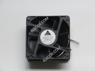 XING SHUN DA XSD12038 100/230V 6,8W 2 ledninger Cooling Fan 