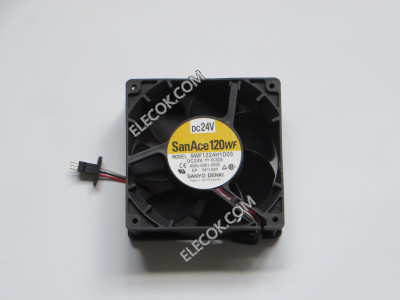 Sanyo A90L-0001-0509 9WF1224H1D03 24V 0.32A 3wires Cooling Fan Refurbished