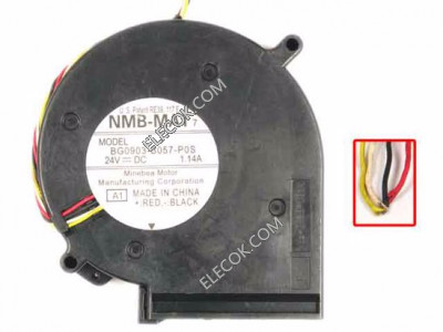 NMB BG0903-B057-P0S 24V 1,14A 4 cable Enfriamiento Ventilador 