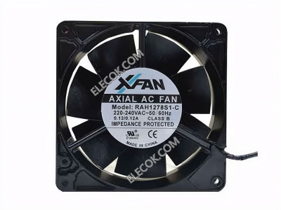 XFAN RAH1278S1-C 220/240V 0,12A 2kabel Kühlung Lüfter 