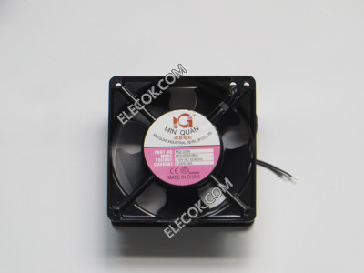 MIN QUAN MQ12038HBL1 110V 50/60HZ 2 cable Enfriamiento Ventilador 