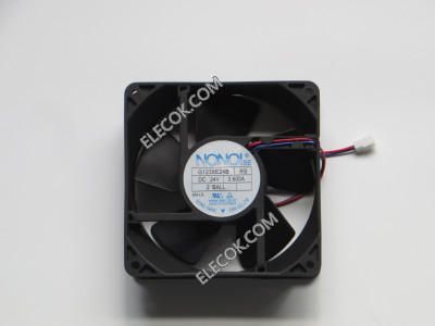 NONOISE G1238E24B RS 24V 0.60A 3wires Cooling Fan