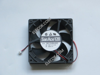 Sanyo 9G1248A402 48V 0.13A 2wires Cooling Fan
