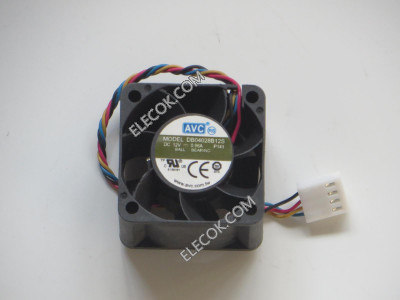 AVC DB04028B12S 12V 0.96A 4wires Cooling Fan
