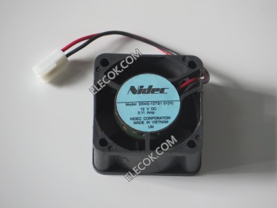 Nidec D04G-12TS1 12V 0,11A 2 câbler Ventilateur 