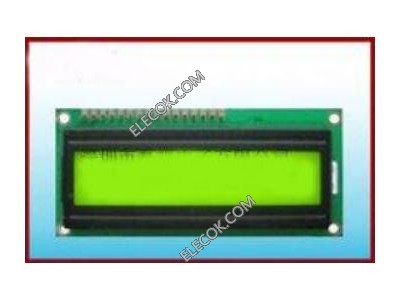 81cm CHARACTER LCD MODULES 16 X 1 BIG SIZE YELLOW-GREEN LUB BLUE-WHITE 1601A CVCCONTROLLER SPLC780D 