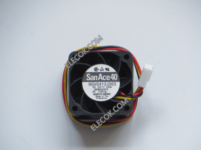 Sanyo 9GV0412J303 12V 0,6A 3wires Cooling Fan 