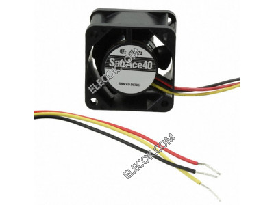 Sanyo 109P0424J3D013 24V 0.18A 3wires Cooling Fan