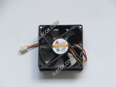 Y.S.TECH FD128025HB 12V 0.23A 3wires Cooling Fan