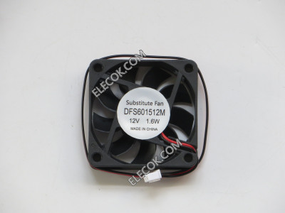 Young Lin DFS601512M Server - Square Fan sq60x60x15, 2-wire, 12V 1.6W substitute
