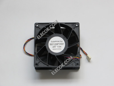 Sanyo 9WV1224P1H001 24V 0.8A 19.2W 4wires Cooling Fan, substitute