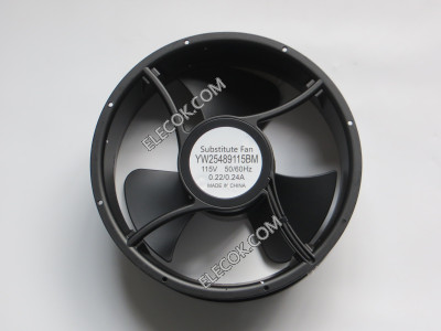 Y.S.TECH YW25489115BM 115V 0,22/0,24A Cooling Fan substitute with drut connection 