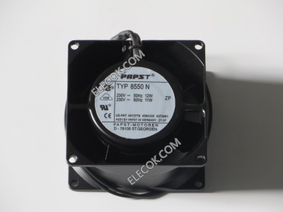 EBM-Papst TYP 8550N 230V 50/60Hz 12/11W 2wires Cooling Fan