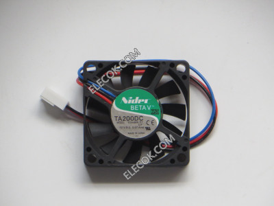 Nidec D34666-57 BUF 12V 0,07A 3wires cooling fan 
