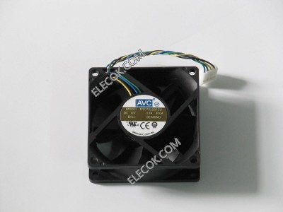 AVC DS07025B12U 12V 0.70A 4 draden koelventilator 