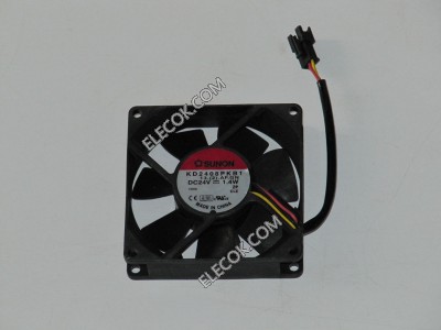 SUNON KD2408PKB1 24V 1,4W 3wires cooling fan 