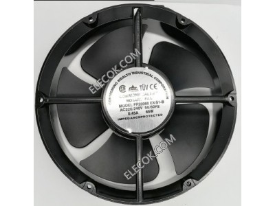 COMMONWEALTH FP20060 EX-S1-B 220/240V 0,45A 65W 2 câbler Fan-round forme 