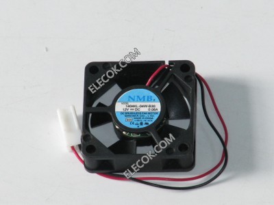 NMB 1404KL-04W-B30 12V 0.06A 2wires cooling fan