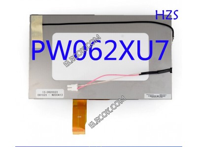 PW062XU7 6,2" a-Si TFT-LCD Panel för PVI 