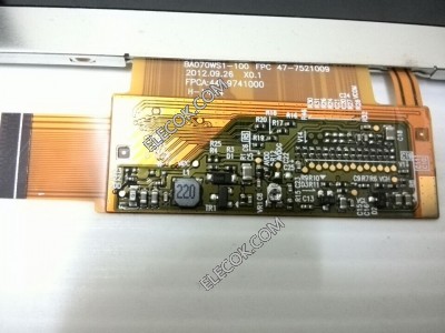 BA070WS1-100 7.0" a-Si TFT-LCD Paneel voor BOE 