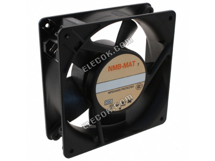 NMB 4715FS-12T-B00-D00 115V 0.09A 7.5W 2wires Cooling Fan 